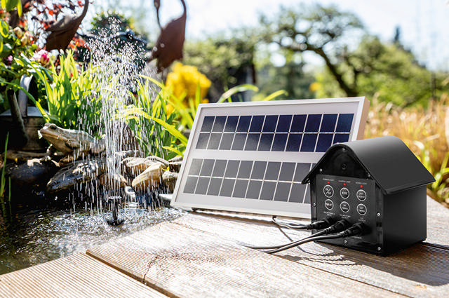 mauk Solar – Teichpumpen – Komplett – Set