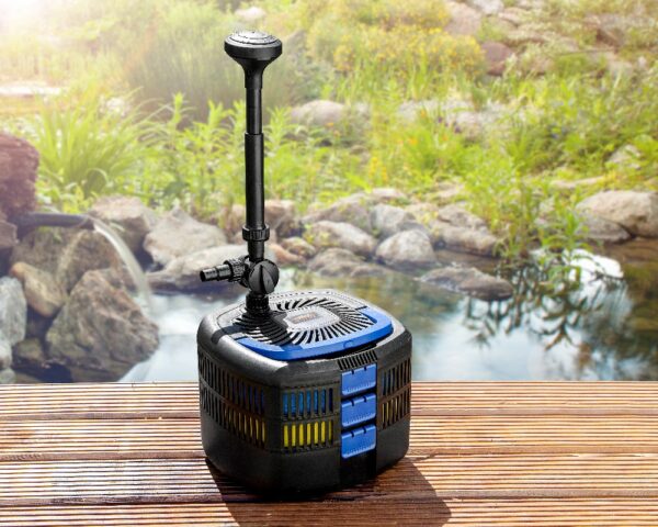 mauk UV – C Kassetten Teichfilter System Unterwasser Komplettset