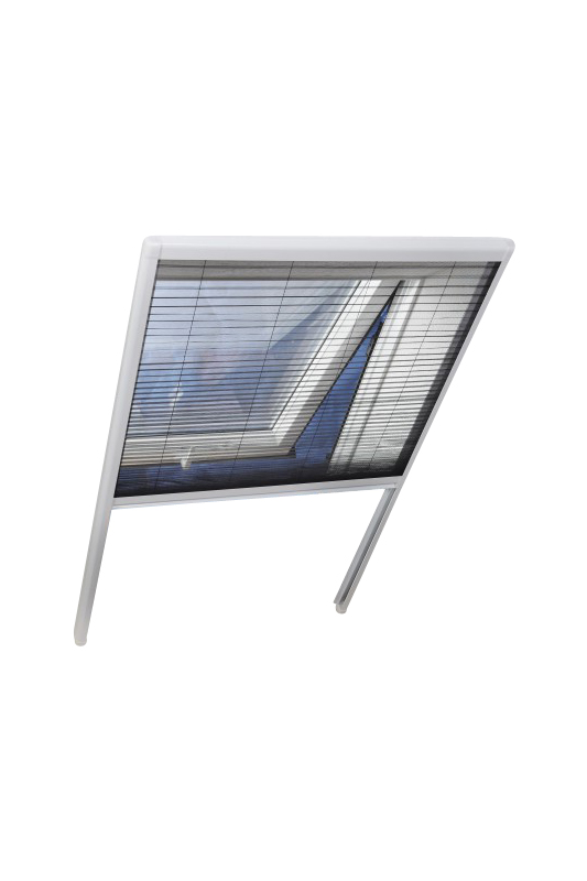Hecht Insektenschutz Dachfenster Plissee 80x160cm weiß