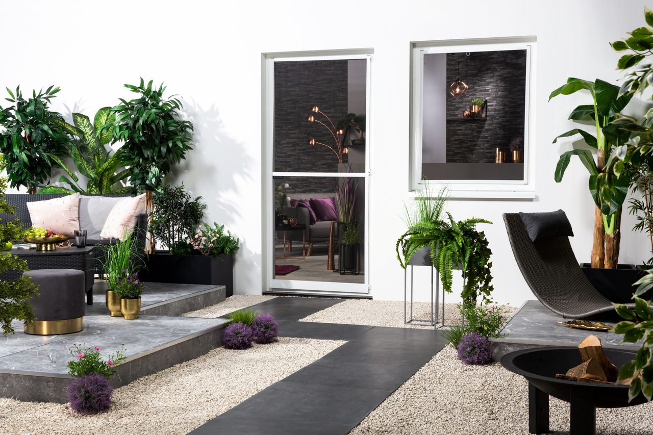 Hecht Fensterbausatz „MASTER SLIM“ 150×160 cm in Weiß