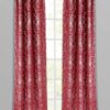 Home Essential Verdunklungsvorhang Roses rot B/L: ca. 140x245 cm