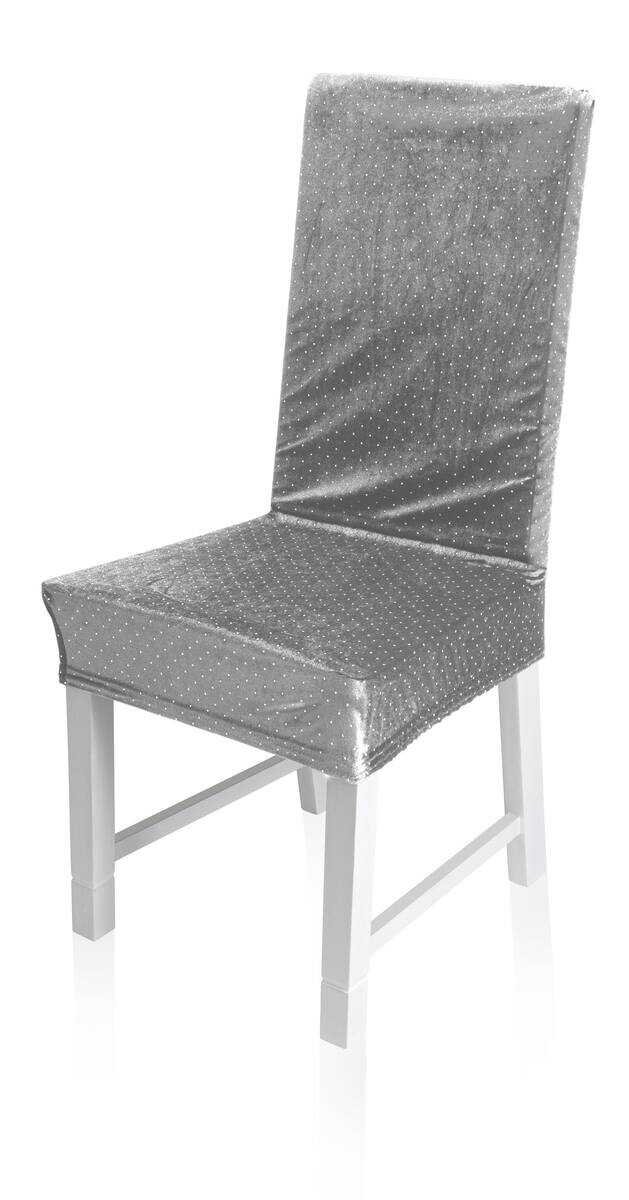 Stuhlhusse anthrazit Polyester B/H/L: ca. 45x60x40 cm
