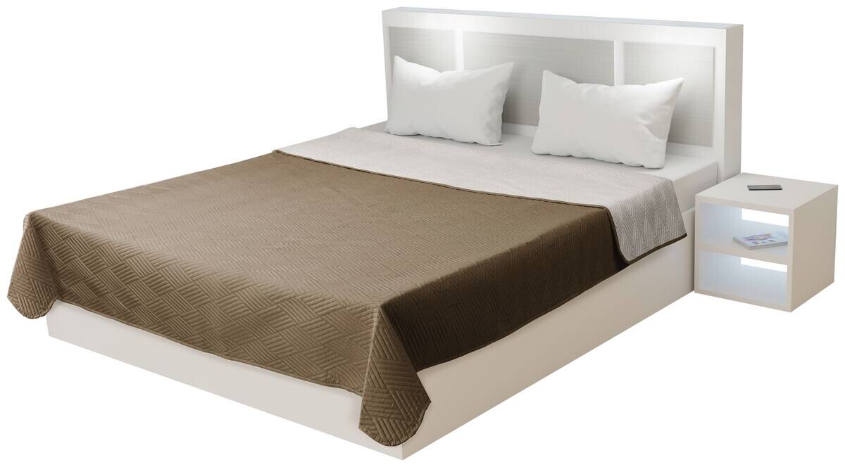 Tagesdecke kitt Polyester B/L: ca. 160x220 cm