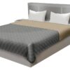 Tagesdecke grau Polyester B/L: ca. 220x240 cm