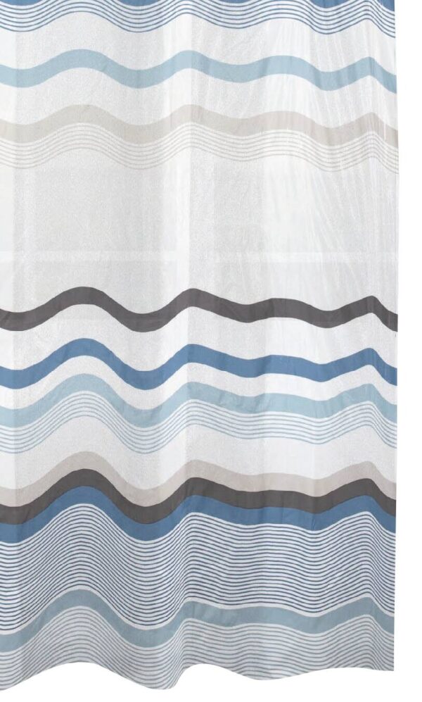 Acus Duschvorhang Wave Polyethylen (recycelt) B/L: ca. 180x200 cm