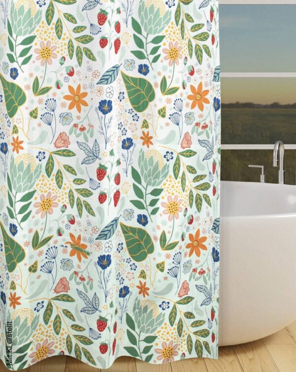 Acus Duschvorhang Summer multicolor Polyester B/L: ca. 180x200 cm