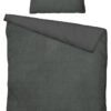 Micorfaser Wende Bettwäsche anthrazit Polyester B/L: ca. 135x200 cm