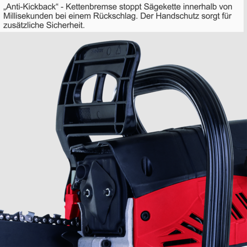 4046664217244-3 Scheppach Benzin Kettensäge CSP530S inkl. Brille und Gehörschutz
