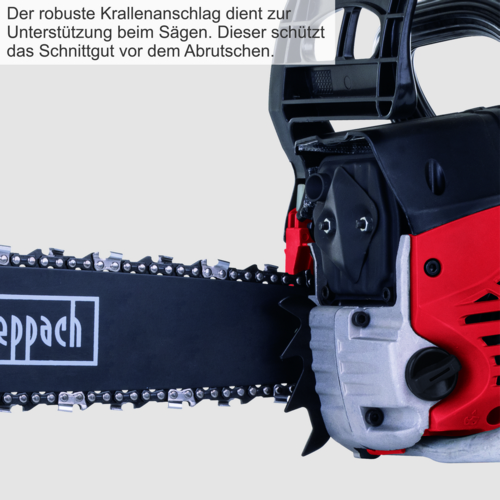 4046664217244-4 Scheppach Benzin Kettensäge CSP530S inkl. Brille und Gehörschutz