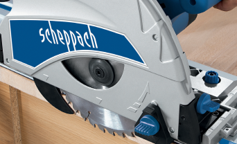 Scheppach Tischkreissäge 254 inkl. Querschneidlehre, Längsanschlag & Schiebestock