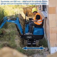 Scheppach Mini – Bagger EXC815