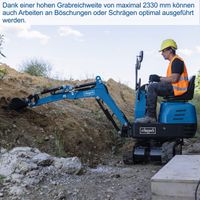 Scheppach Mini – Bagger EXC815