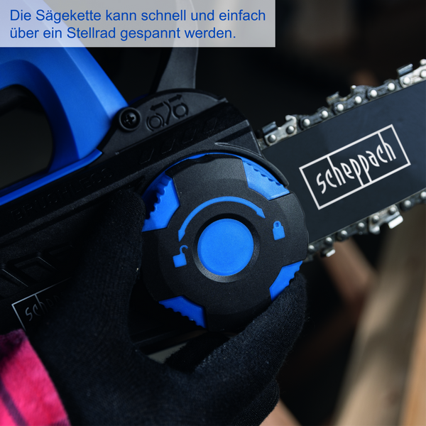 Scheppach Akku – Baumpflegesäge BC – TCS200 – X – Set L