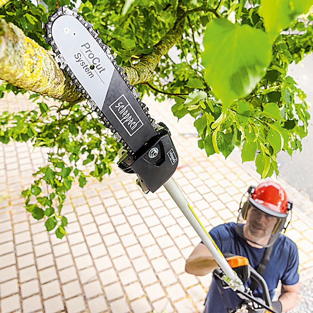 Scheppach 4in1 Akku – Multifunktionsgerät “brushless” BC – MFH400 – X SET L2
