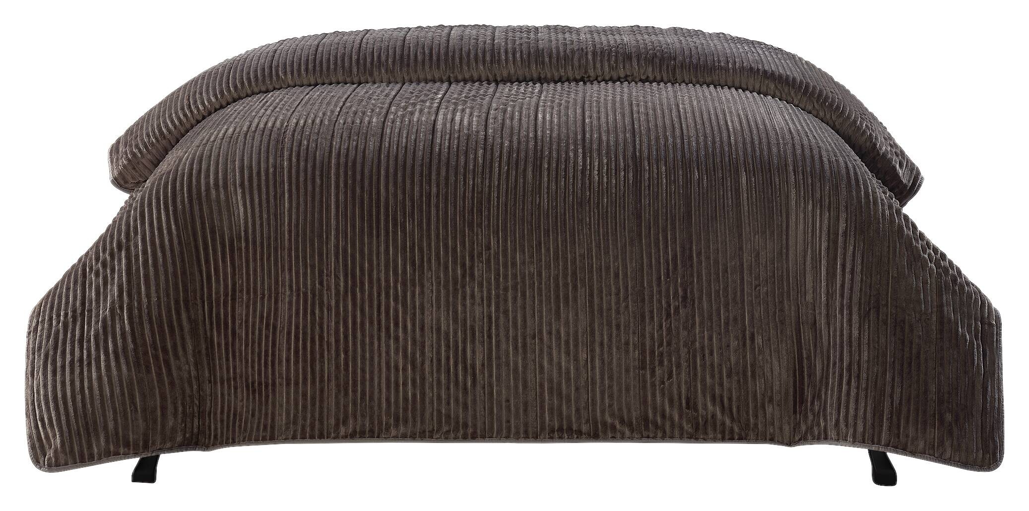 Tagesdecke granit Polyester B/L: ca. 200x220 cm