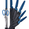 MICHELINO Messerset petrol Edelstahl 8 tlg.