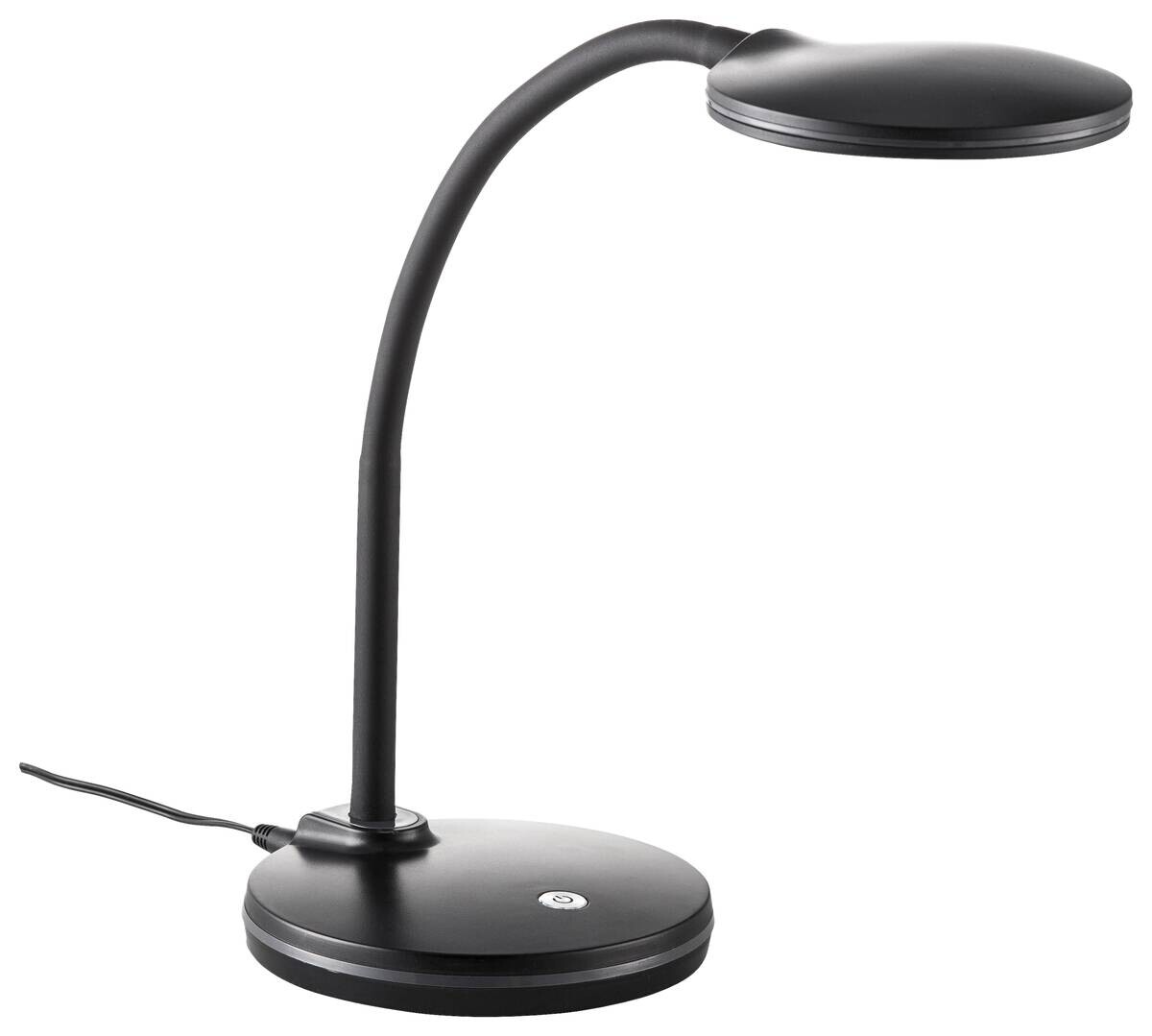 Nowa LED-Tischleuchte 52290108 schwarz Kunststoff H/D: ca. 35x18 cm 1 Brennstellen