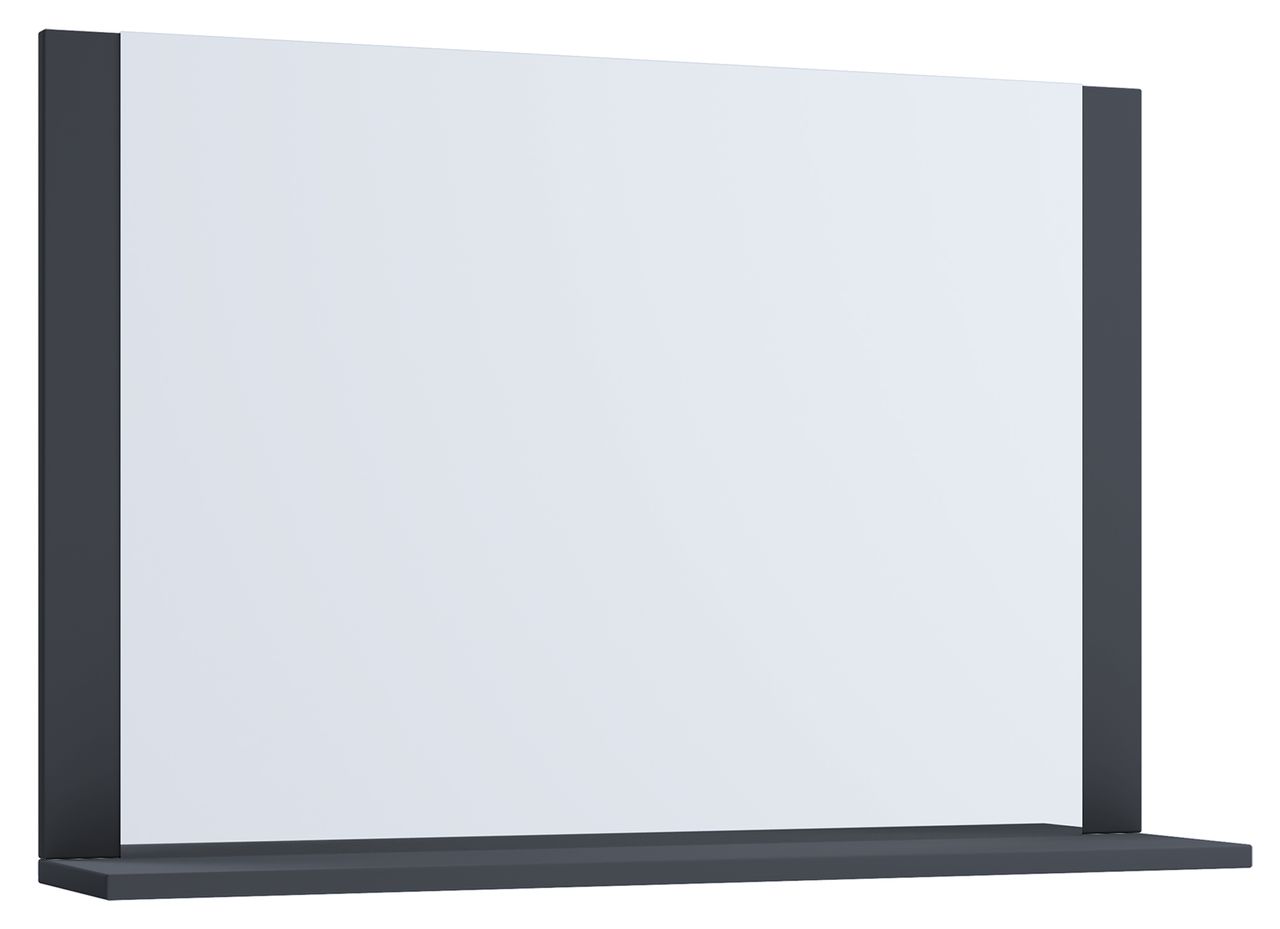 VCM Spiegel Lendas mit Ablage 80 cm Anthrazit