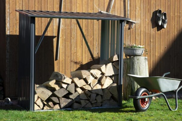 Dobar Großes Kaminholzregal Madera aus Metall