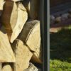 Dobar Großes Kaminholzregal Madera aus Metall