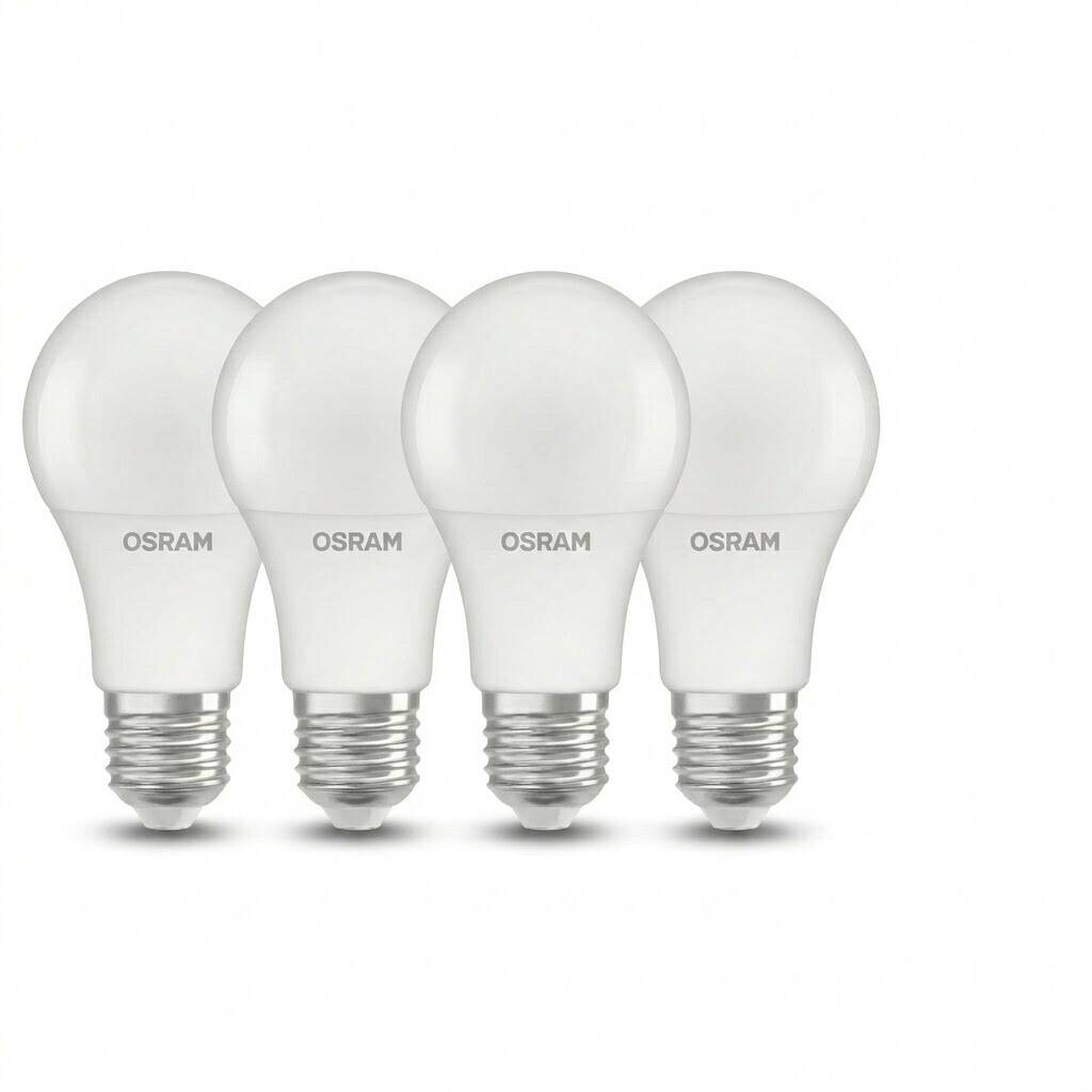 OSRAM LED-Leuchtmittel BASE Classic A AC55986 4er Pack E27