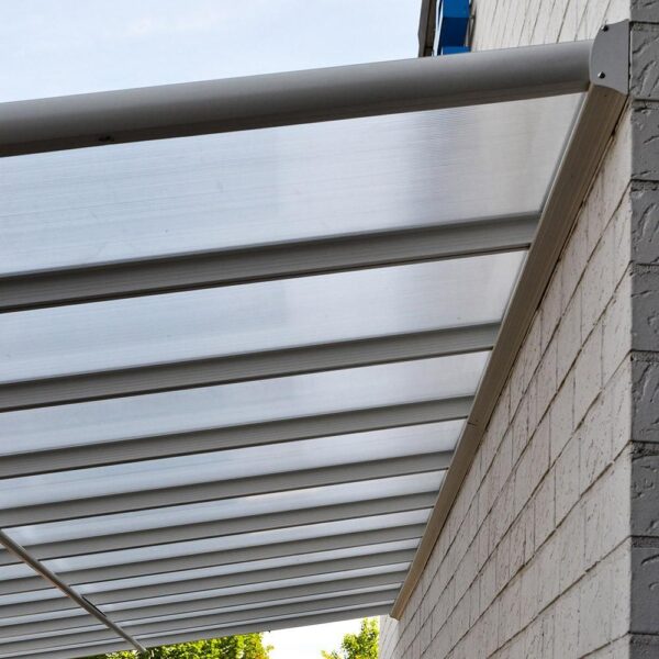 4058166005793-4 Home Deluxe Terrassenüberdachung SOLIS mit UV – Schutz, ca. 495 x 303 x 226 / 278 cm – Weiß