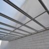 4058166005793-5 Home Deluxe Terrassenüberdachung SOLIS mit UV – Schutz, ca. 495 x 303 x 226 / 278 cm – Weiß
