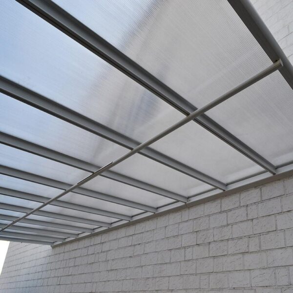 4058166005793-5 Home Deluxe Terrassenüberdachung SOLIS mit UV – Schutz, ca. 495 x 303 x 226 / 278 cm – Weiß