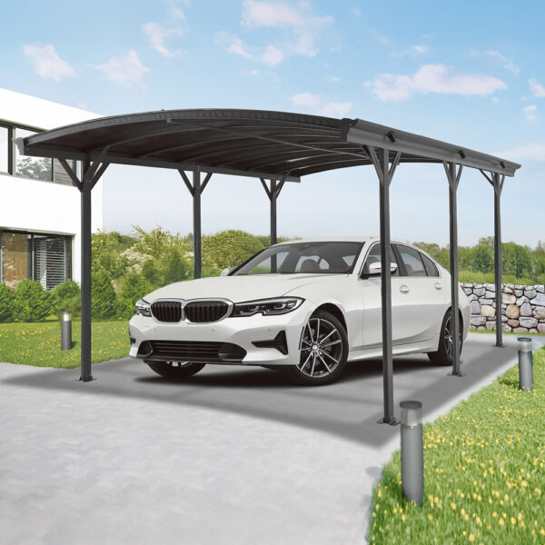 4058166025739-1 Home Deluxe DESIGN Carport FALO – Anthrazit