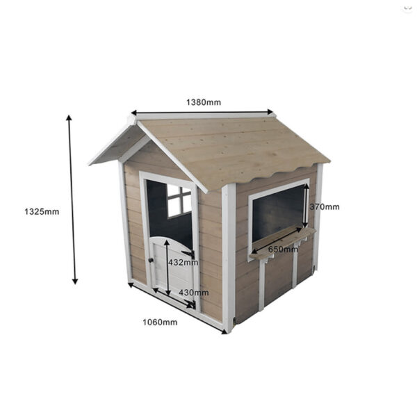 4058166045263-8 Home Deluxe Spielhaus – Der große Palast / Natur ohne Bank