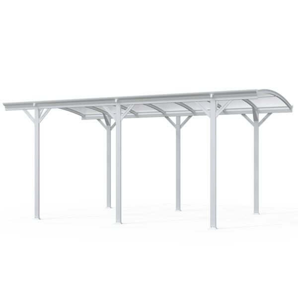 4058166052650-1 Home Deluxe DESIGN Carport FALO – weiß