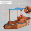 Home Deluxe Sandkasten MATSCHEKISTE