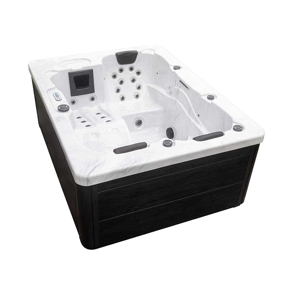 Home Deluxe Outdoor Whirlpool WHITE MARBLE