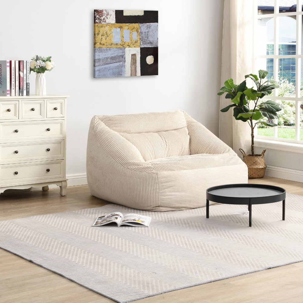 Home Deluxe Sitzsack Sessel COZY – Beige