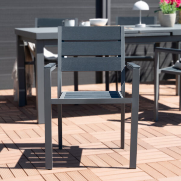 4058166270085-2 Home Deluxe Gartenstuhl MADERA – 7 Stühle