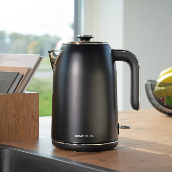 Home Deluxe Wasserkocher NOBLE – Matt Schwarz