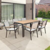 4058166288882-1 Home Deluxe Gartentisch CANTOS – 150 x 90 cm