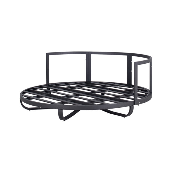 Home Deluxe Daybed Outdoor FLORIDA inkl. Beistelltische – Grau