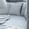 Home Deluxe Daybed Outdoor FLORIDA inkl. Beistelltische – Grau