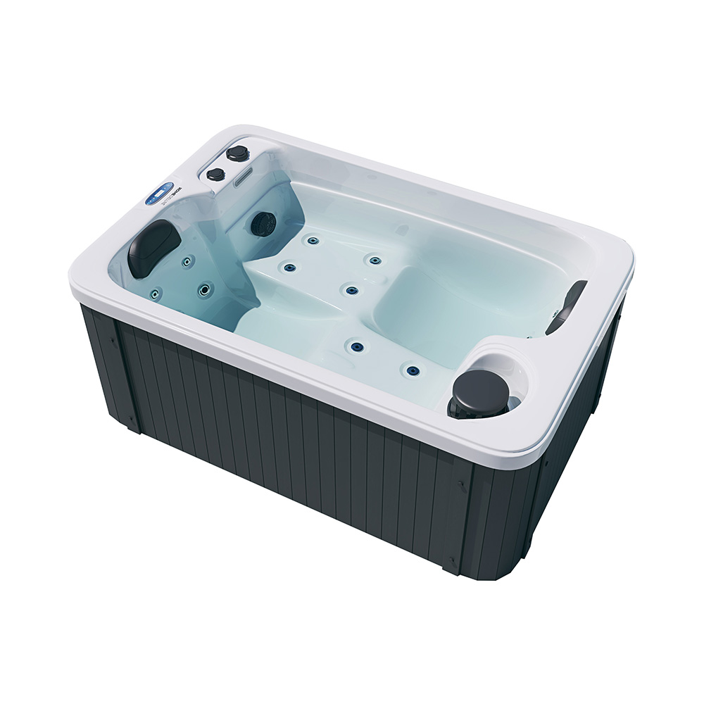 Home Deluxe Home Deluxe Outdoor Whirlpool HORIZON – 175 x 115 cm für 2 Personen ohne Treppe und Thermoabdeckung