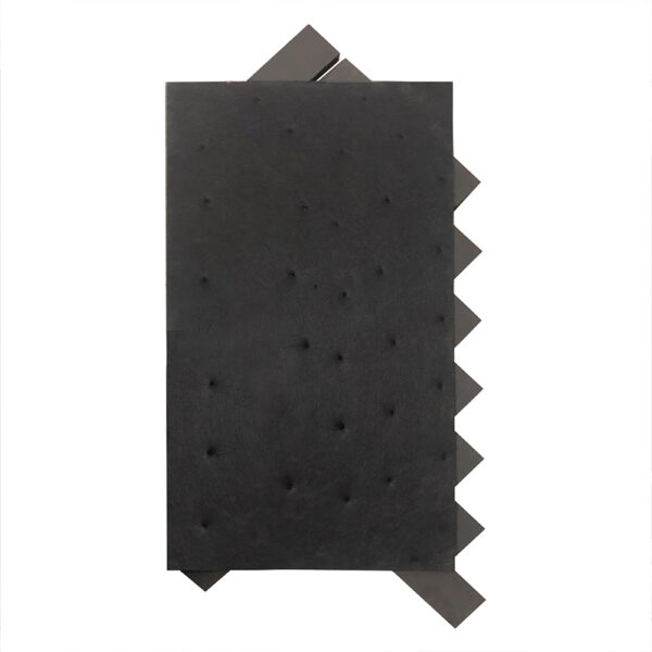 Home Deluxe Akustikpaneel Fischgrätenoptik VEGA Black Oak 6er Set – 80 x 40 cm