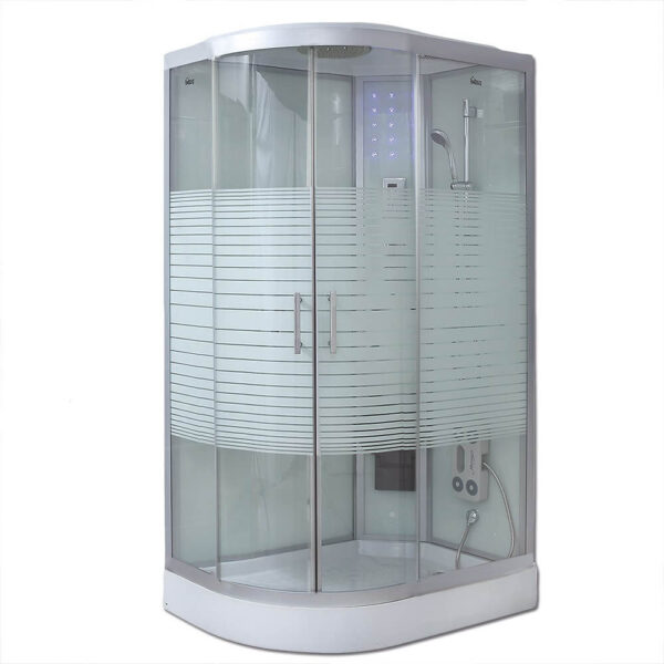 Home Deluxe Duschkabine WHITE PEARL – 120 x 80 cm Links