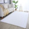 Ayyildiz Teppich, AMBIANCE 5110, WHITE, 160 x 230 cm