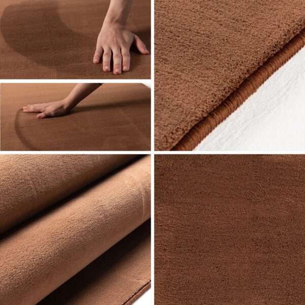 4058819140376-3 Ayyildiz Teppich, SKY 5400, BROWN, 120 x 120 cm