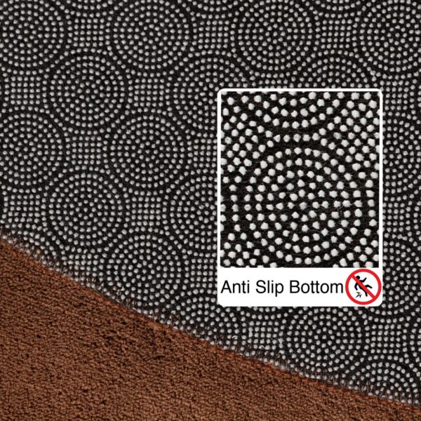 4058819140376-4 Ayyildiz Teppich, SKY 5400, BROWN, 120 x 120 cm