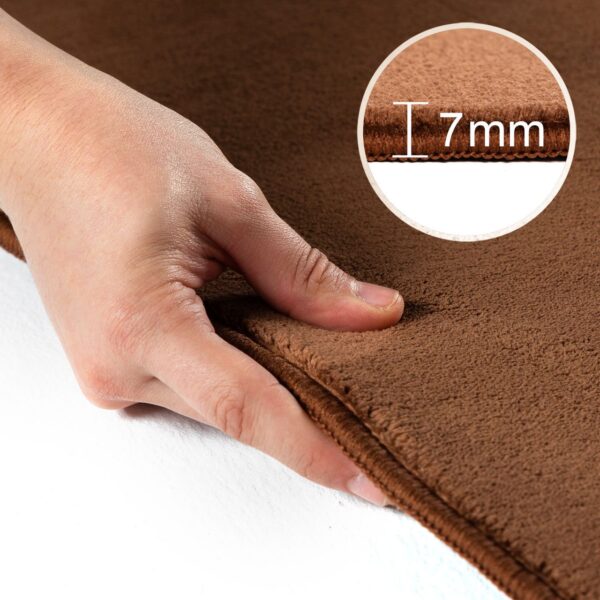 4058819140376-5 Ayyildiz Teppich, SKY 5400, BROWN, 120 x 120 cm