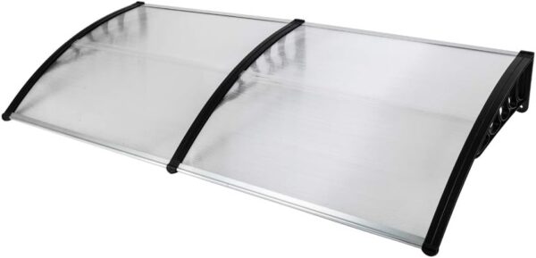 4059306103713-1 HC Home & Living XXL Design – Vordach, mit Polycarbonat ca. 200 x 100 cm – Transparent