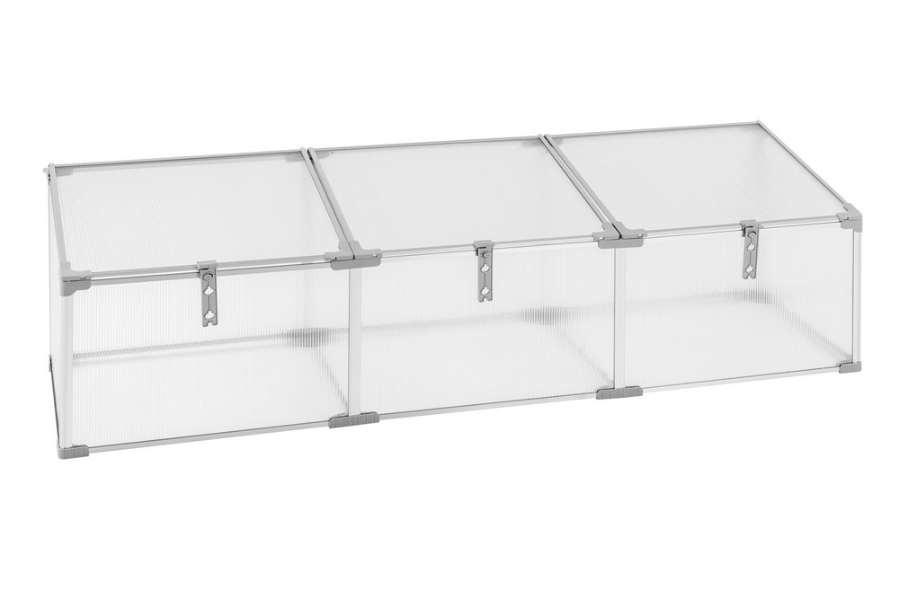 lovingHome® Gewächshaus Modular, ca.180 x 51 x 51 cm – Transparent
