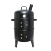 HIGHFELD BBQ Smoker rund mit Grill und Ofen