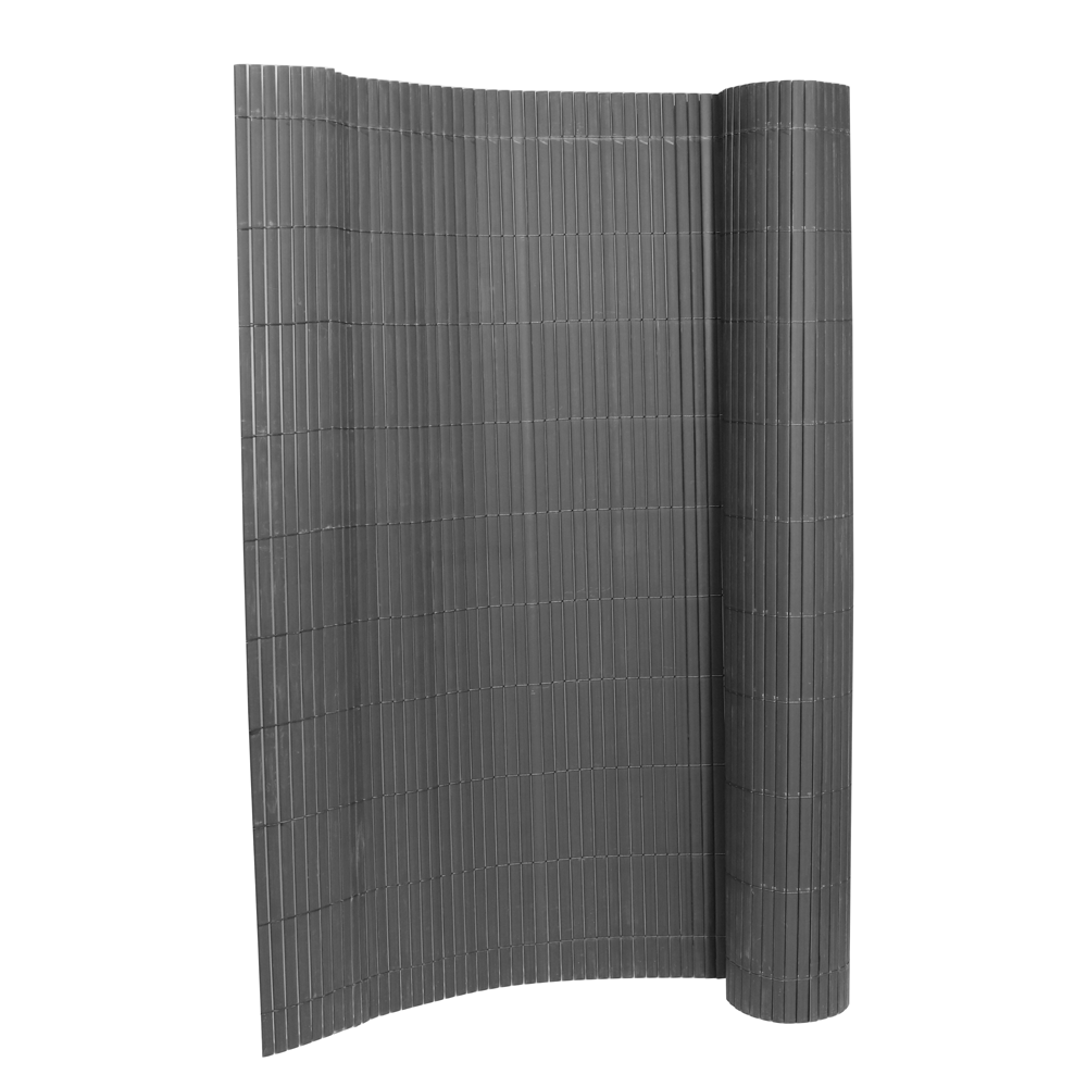 GreenYard Sichtschutzmatte aus PVC ca. 300 x 100 cm in Anthrazit